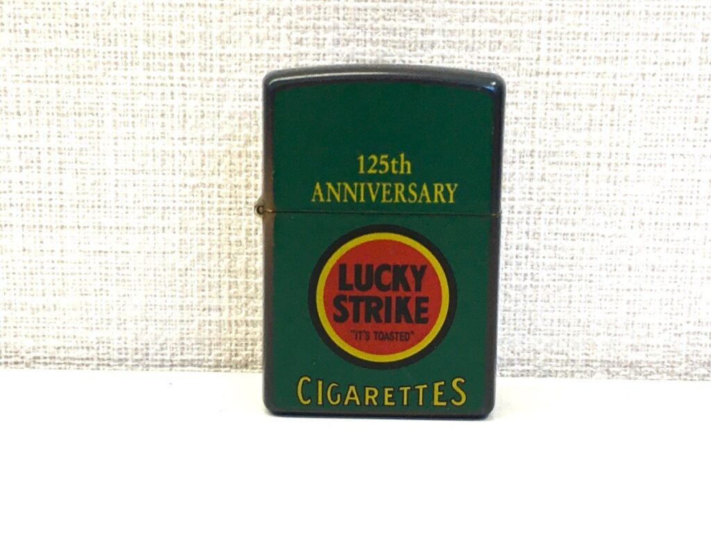 LUCKY STRAIKE ラッキー・ストライク ZIPPO ジッポ 125周年記念モデル グリーン オイルライター ライター