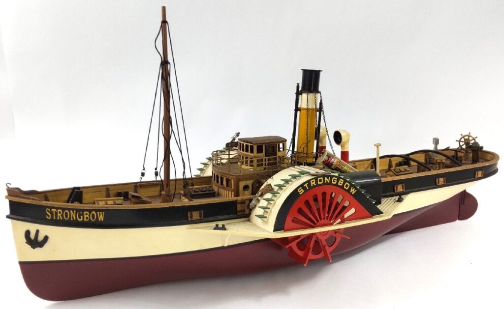 航行船 模型 STRONG BOW シュトロングボウ号 置物 オブジェ 現状品
