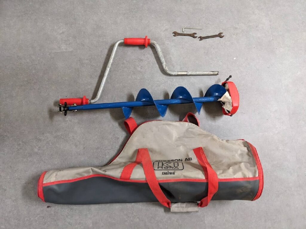 アイス ドリル daiwa ダイワ 穴あけ アイスフィッシング 釣り 釣具 ワカサギ釣り