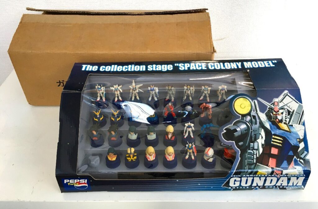 機動戦士ガンダム ペプシ ボトルキャップ スペースコロニー 型コレクションステージ 30種類 25周年記念