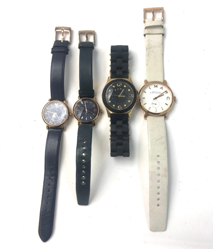 MARC JACOBS マークジェイコブス 腕時計 4点まとめ MBM1331 1283 2540 MJ1539 電池切れ未稼働