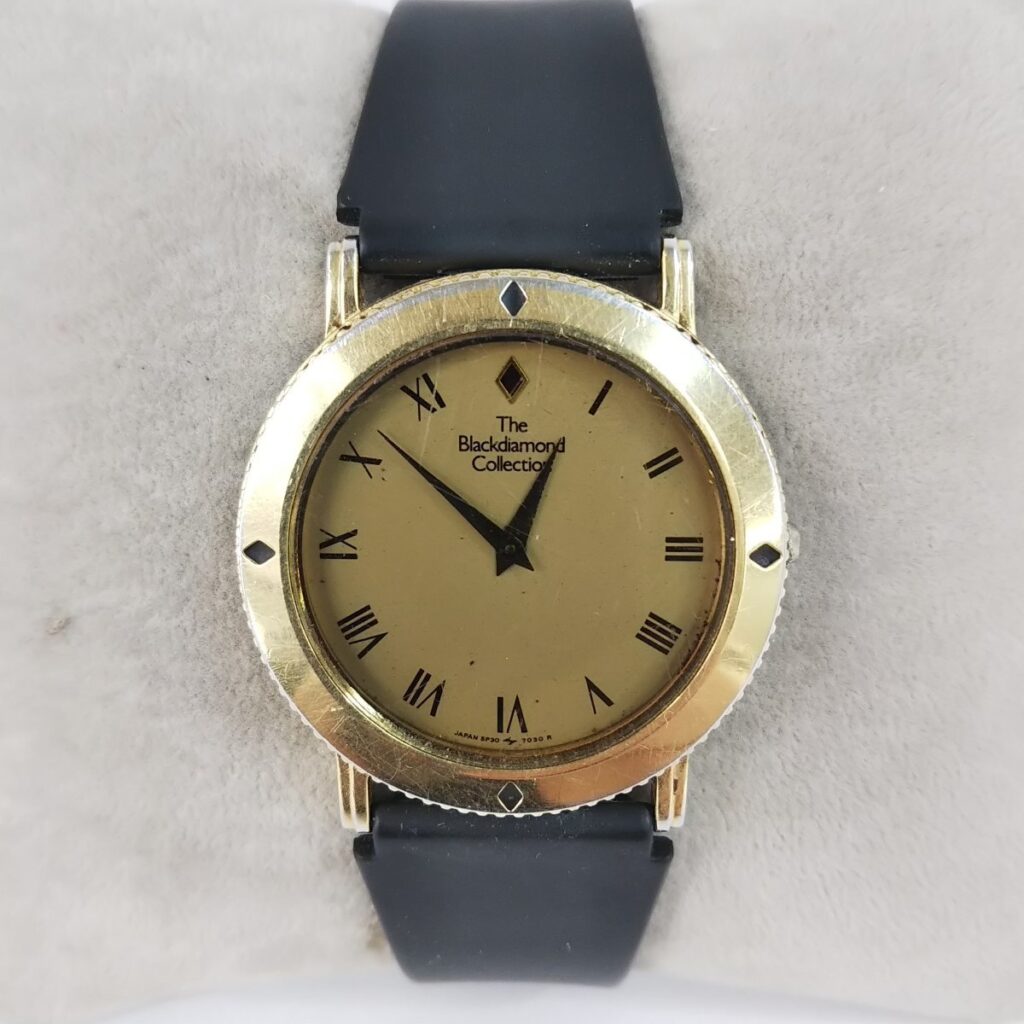 SEIKO セイコー The Blackdiamond Collection ブラックダイヤモンド 5P30-7020 160060 腕時計 動作未確認