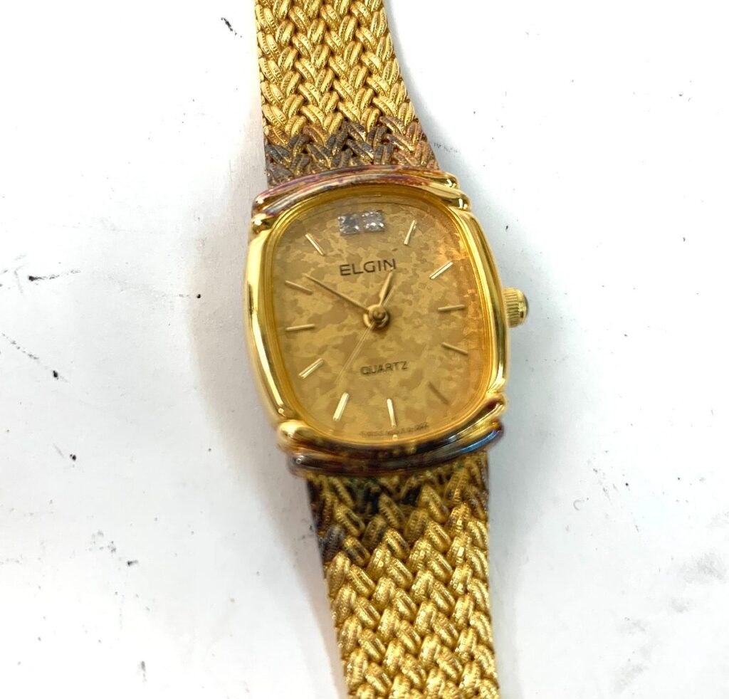 ELGIN エルジン FK283 レディース 腕時計 電池切れ 動作未確認