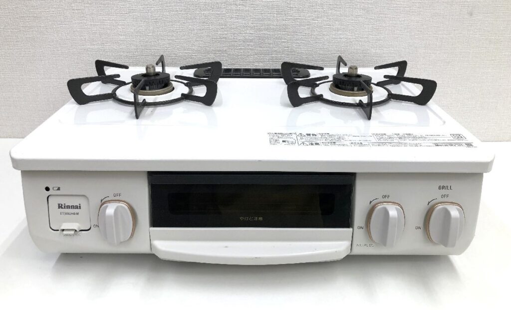 Rinnai リンナイ ガスコンロ ガステーブル RT34NJHD LPガス 2022年製 調理器具 ホワイト