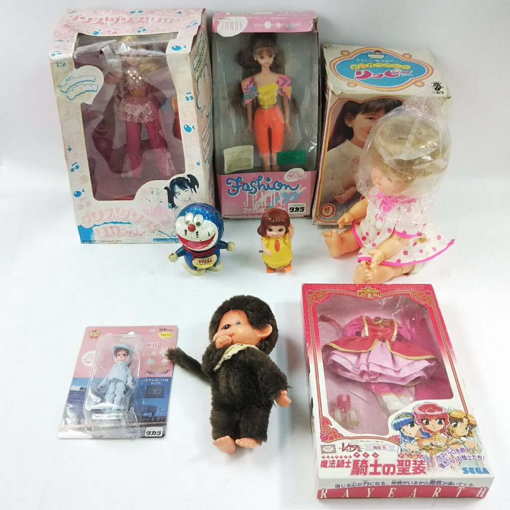 大量 未開封含む レトロおもちゃいろいろまとめて ジェニーちゃん/リカちゃん/モンチッチなど ジャンク扱い 現状品