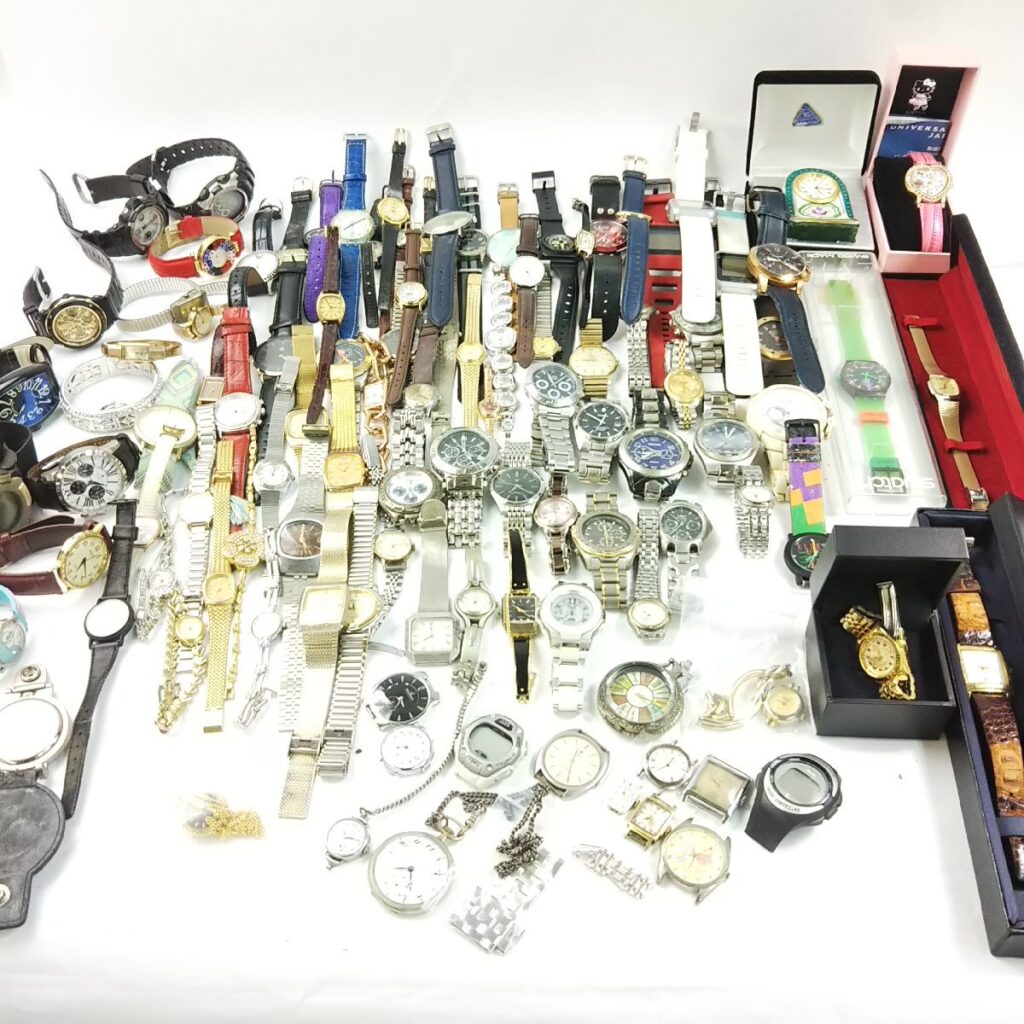 大量 ジャンク 腕時計いろいろまとめて 総重量約5,760g 現状品