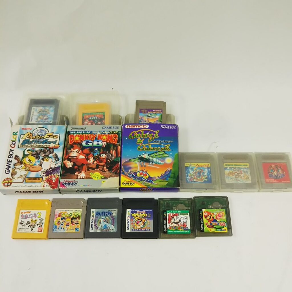 ゲームボーイソフトいろいろまとめて GAMEBOY ポケモン ドンキーコング マリオ その他 動作未確認