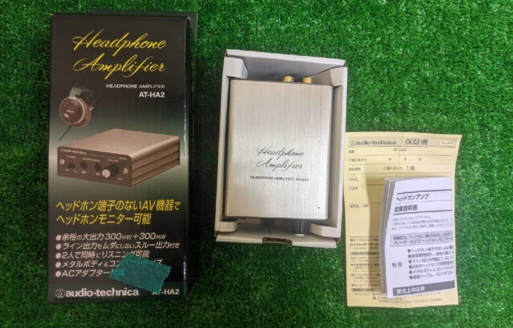 audio-technica ヘッドホンアンプ AT-HA2audio-technica ヘッドホンアンプ AT-HA2