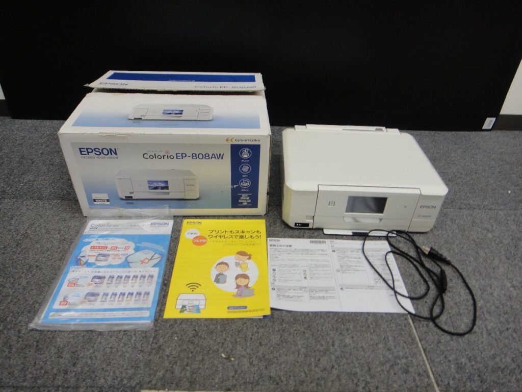 EPSON エプソン A4 インクジェットプリンター 複合機 EP-808AW 2015年製