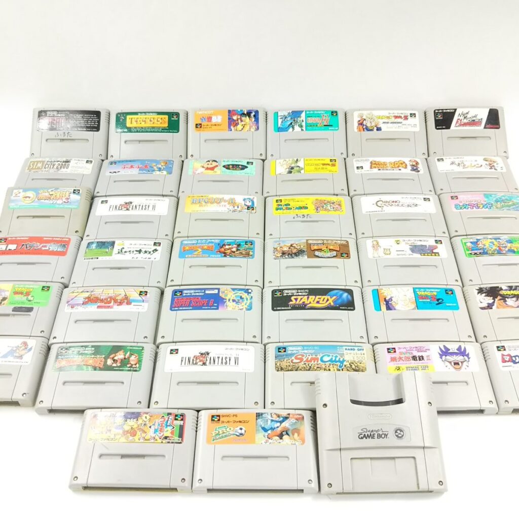 大量 スーパーファミコン ソフトいろいろまとめて スーファミ カセット 動作未確認