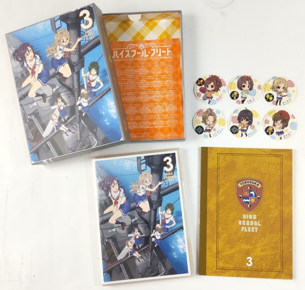 ハイスクール・フリート3 Blu-ray Disc BOX ブルーレイディスク 再生未確認