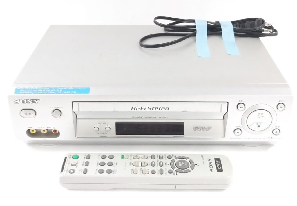 SONY VHSハイファイビデオデッキ SLV-NX11 2003年製 Hi-Fi Stereo