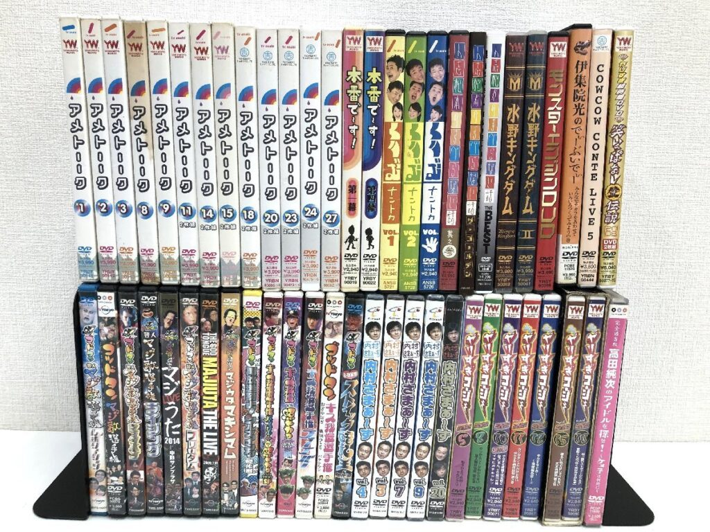 お笑い DVD まとめ 54点 アメトーク/ヤリすぎコージ/ゴッドタン/内村さまぁ～ず/すべらない話 他