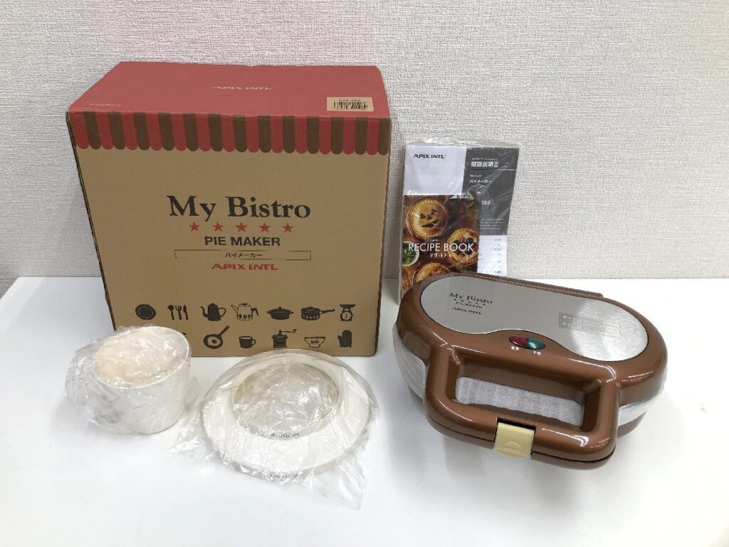 APIX パイメーカー My Bistro レシピブック付き ブラウン APA-282 2017年製 キッチン家電