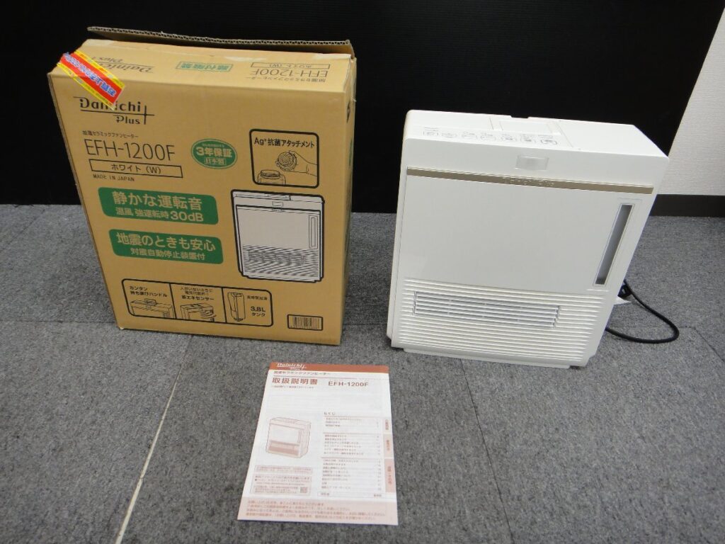Dainichi Plus 加湿セラミックファンヒーター EFH-1200F 2021年製