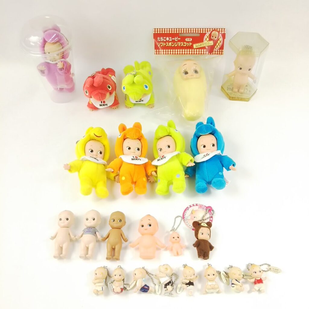 大量 キューピー ソフビ人形いろいろまとめ ロディコラボ ストラップ 昭和 レトロ 着せ替え人形