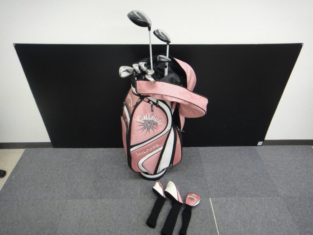 Callaway SOLAIRE レディース アイアン 7.9.P.S /ドライバー/パター/バッグ ゴルフセット