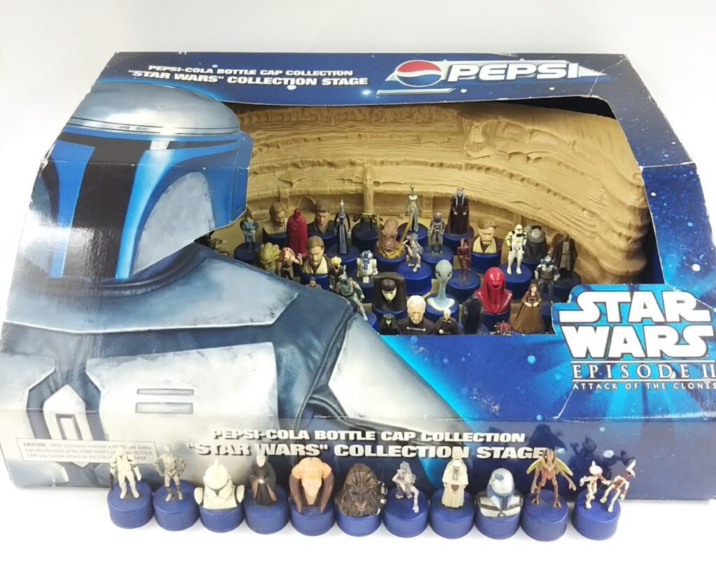 STAR WARS スターウォーズ コレクションステージ ペプシ ボトルキャップ エピソードⅡ ペットボトルキャップ