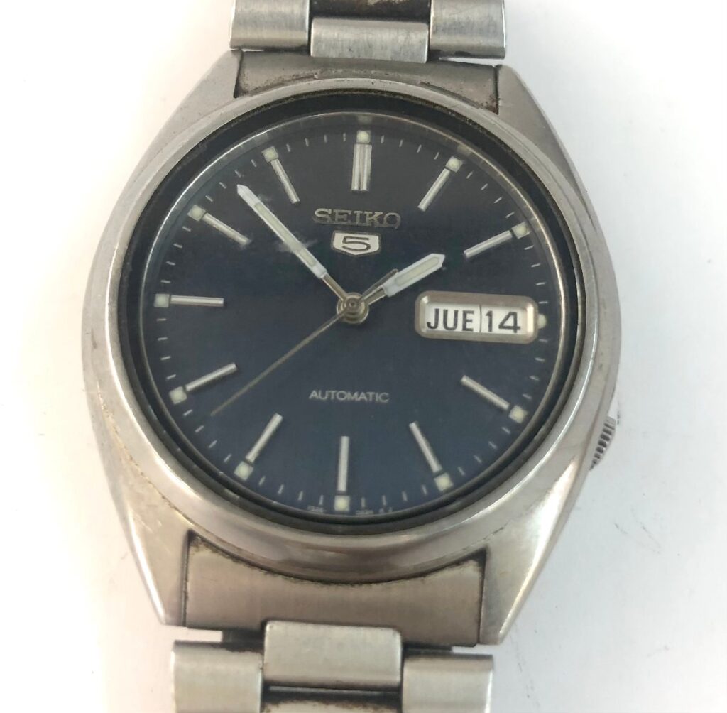 SEIKO 5 AUTOMATIC 7S26-3040 デイデイト セイコー ファイブ 自動巻き 動作確認済み 腕時計
