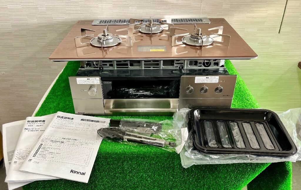 Rinnai DELICIA リンナイ デリシア RHS71W31E12VC ビルトインコンロ 通電確認済