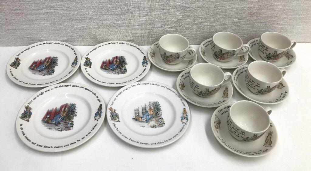WEDGWOOD ウェッジウッド PETER RABBIT ピーターラビット 食器 マグカップ プレート まとめ