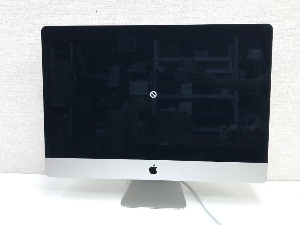 Apple iMac A1419 27インチ アイマック 画面割れ エラー表示 詳細不明