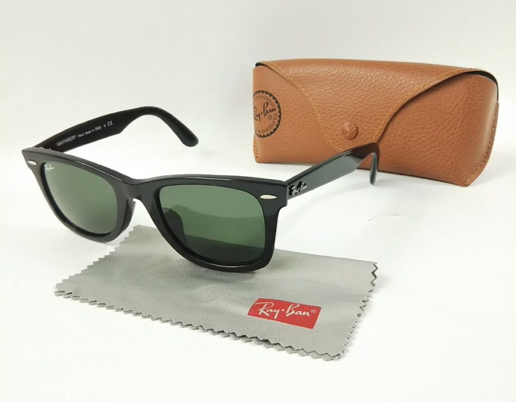 正規 RayBan レイバン WAYFARER サングラス RB2140-F 901 52□22 150 3N ケースつき