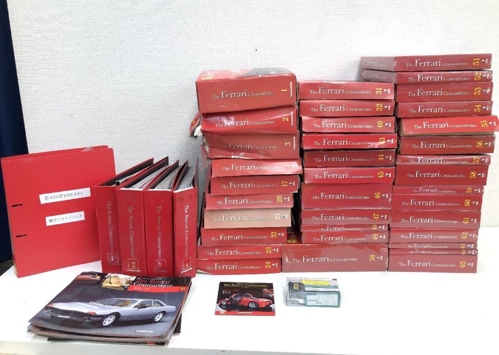 DeAGOSTINI ディアゴスティーニ・ジャパン Ferrari 週刊 フェラーリ 1/10スケール 未開封品あり 1～65(抜けあり)