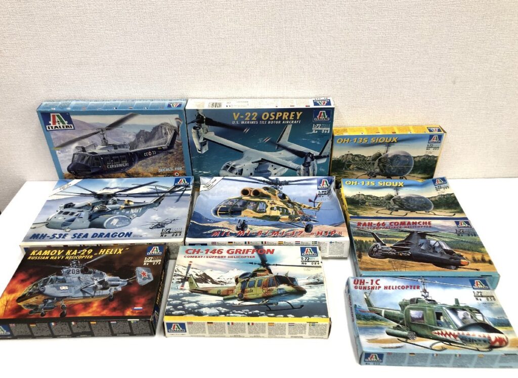 ITALERI イタレリ まとめ売り 1/48 1/72 UH-1D/オスプレイ/シードラゴン/グリフォン/SIOUX 等