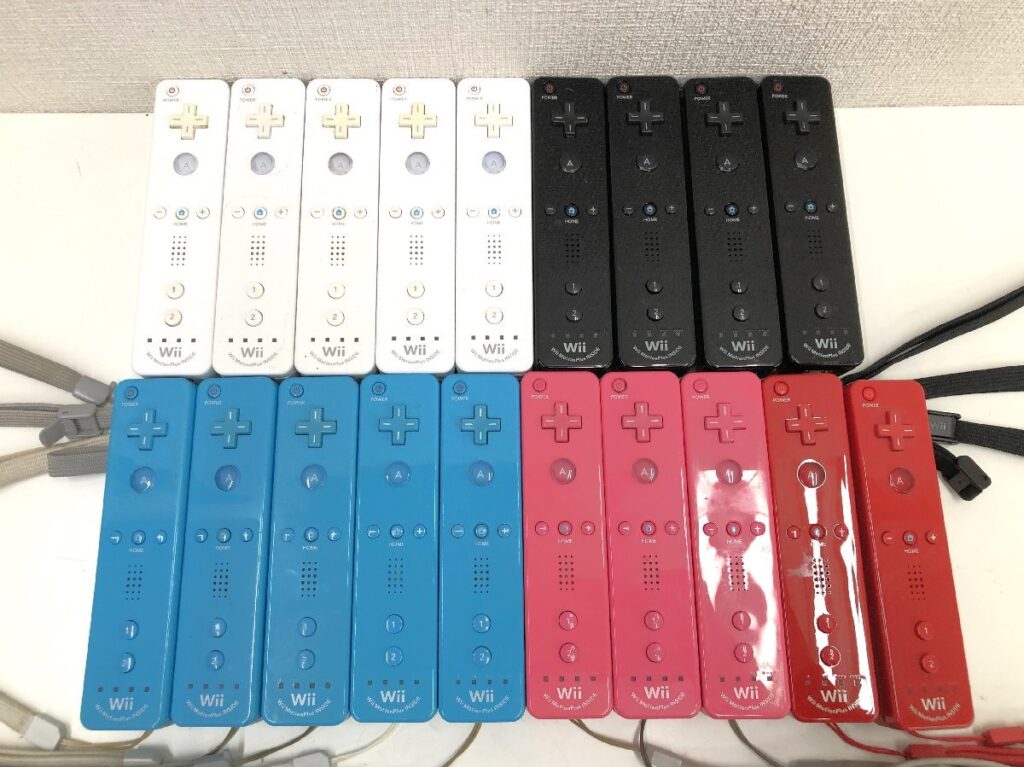Nintendo ニンテンドー Wii リモコン モーションプラス まとめ 19点 RVL-035