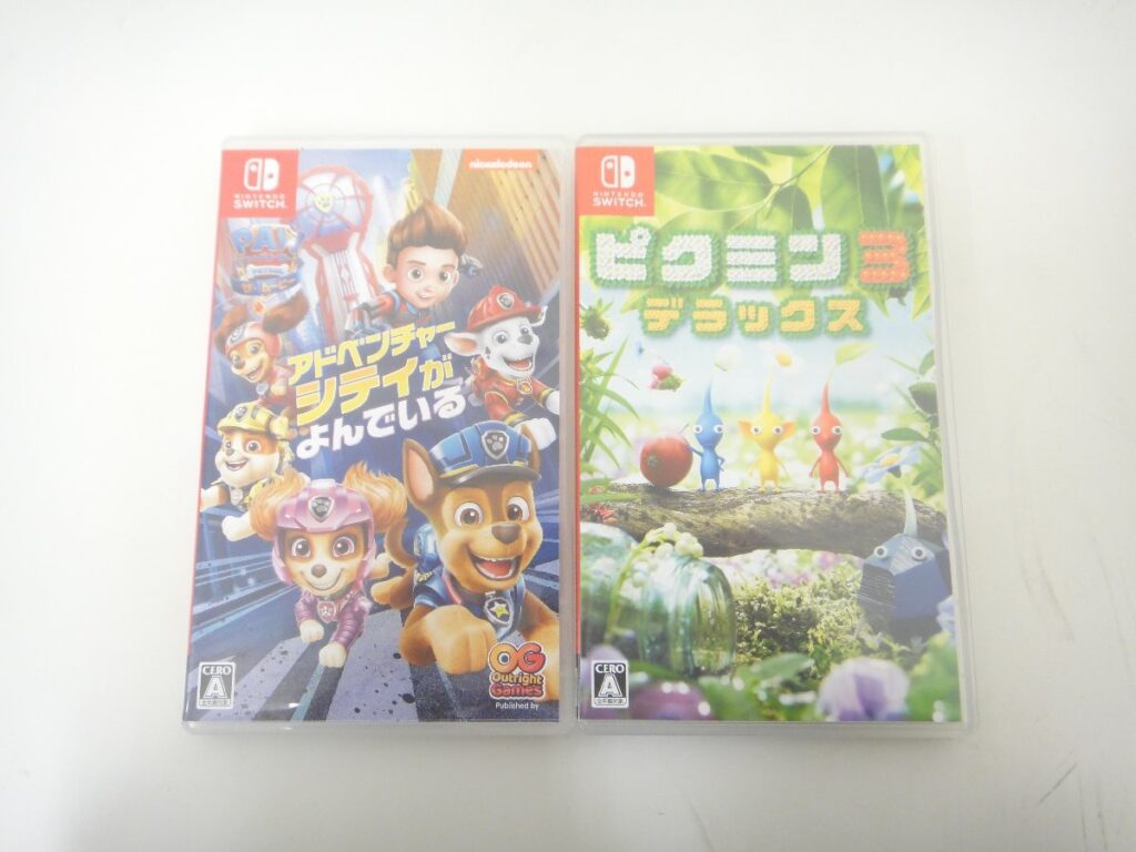 Nintendo Switch ニンテンドースイッチ ピクミン3 デラックス/パウ・パトロール ザ・ムービー ソフト