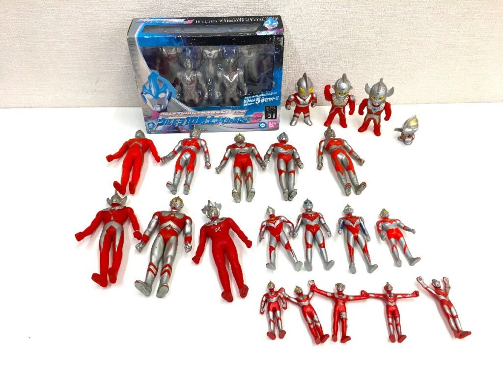 ウルトラマン フィギュア ソフビ 21点/ウルトラ10勇士スペシャルセット2(未開封) まとめ売り