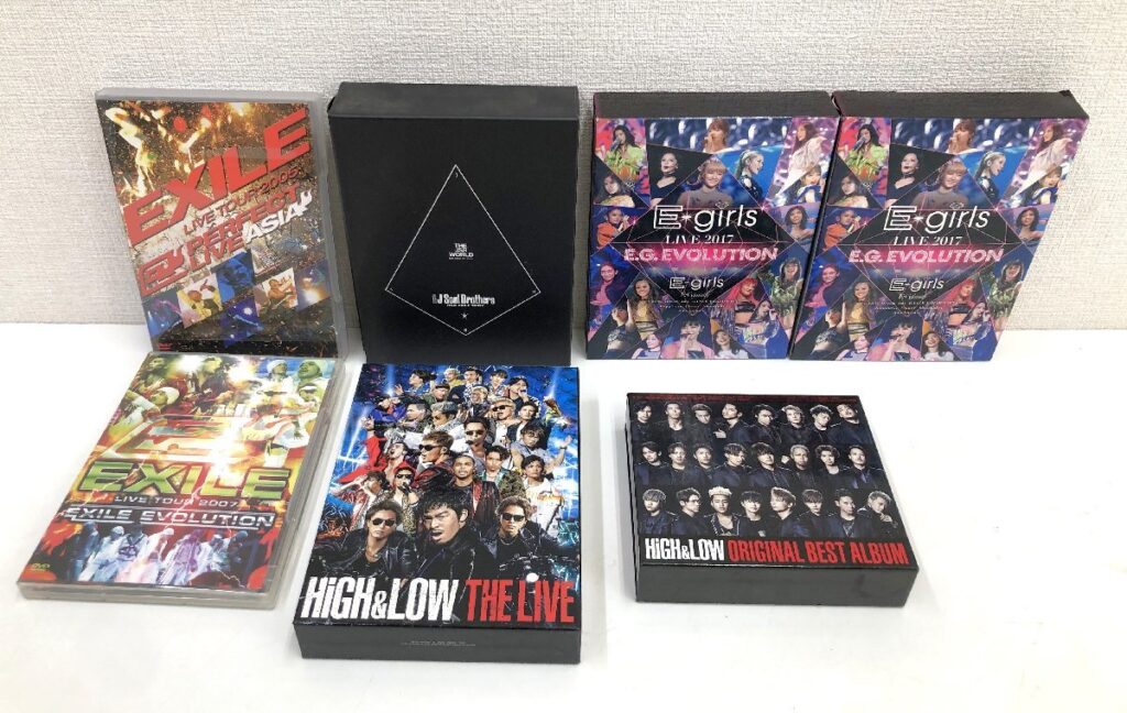 LDH 音楽 J-POP DVD まとめ DVDBOX E-girls/三代目J Soul Brothers/HiGH＆LOW/EXILE