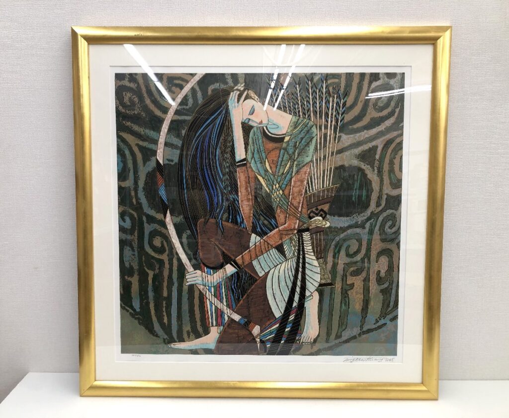 丁紹光 ティンシャオカン アイズオブプレイ シルクスクリーン 直筆サイン