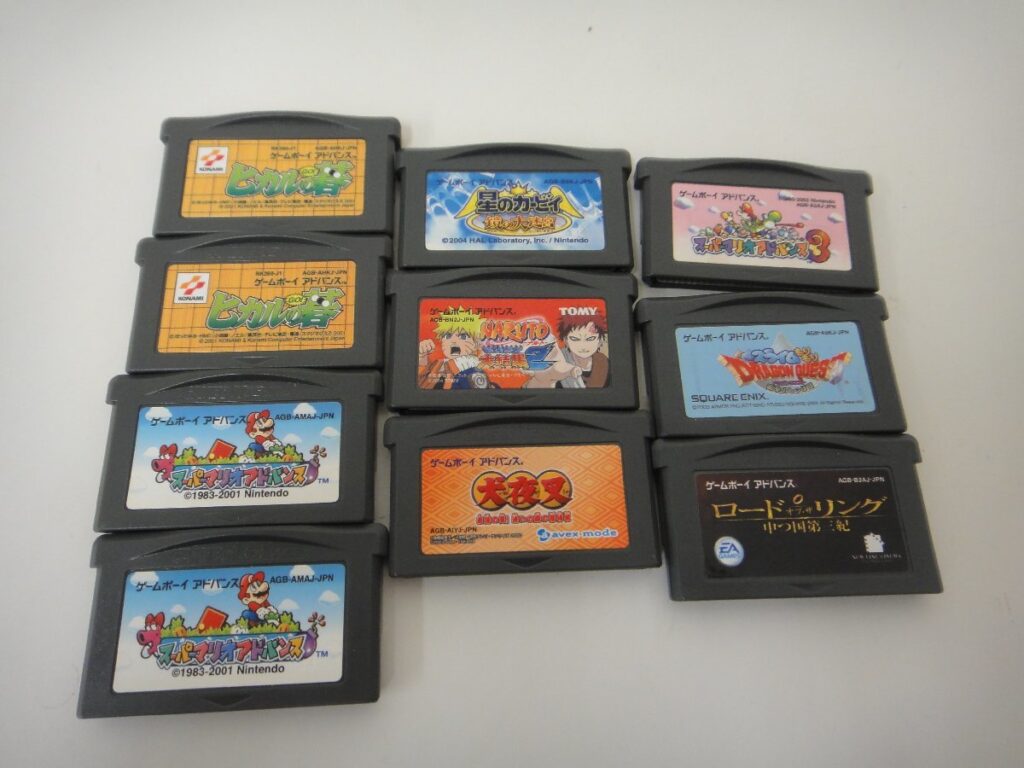 ゲームボーイアドバンス ソフト 10本 まとめて 動作未確認