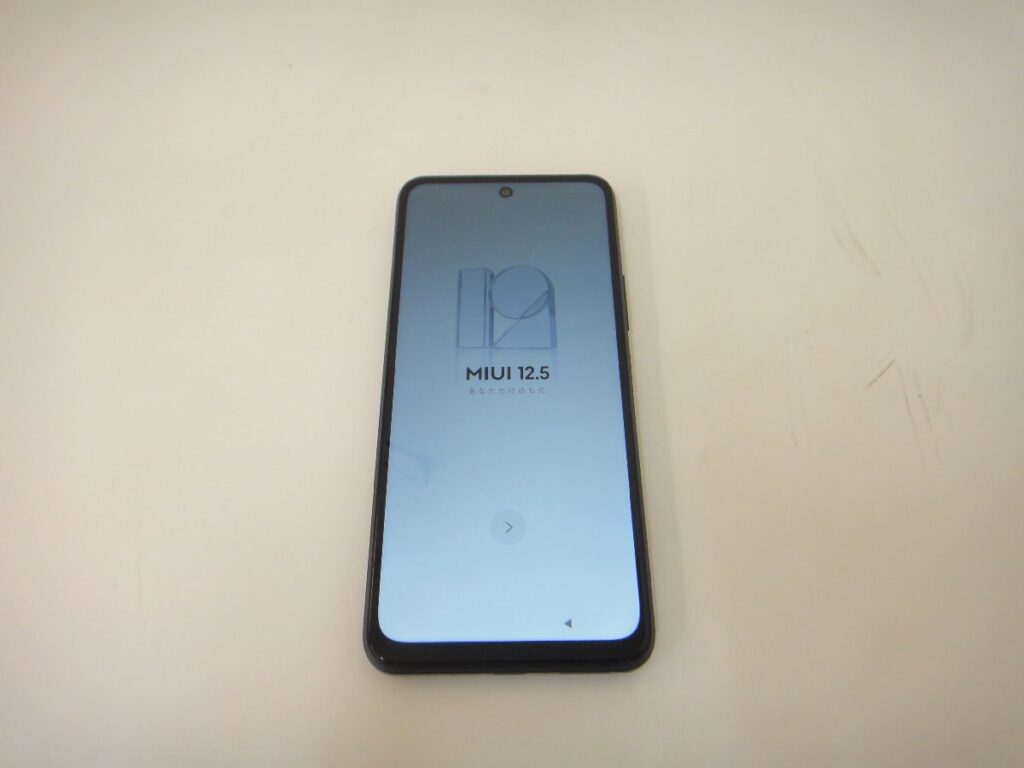 au XIG02 Xiaomi Redmi Note 10 JE スマホ 本体のみ 初期化済み IMEI判定〇