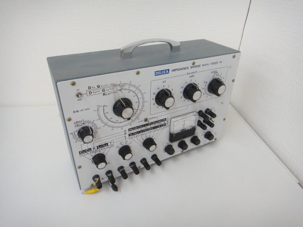 デリカ DELICA 1150S IMPEDANCE BRIDGE インピーダンスブリッジ 本体のみ 動作未確認