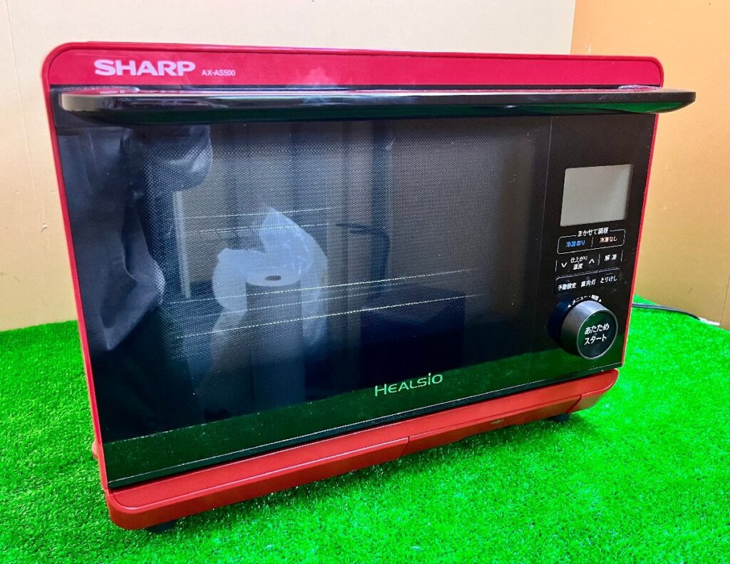 SHARP AX-AS500-R HEALSIO ウォーターオーブン レンジ ヘルシオ 2018年製 動作確認済