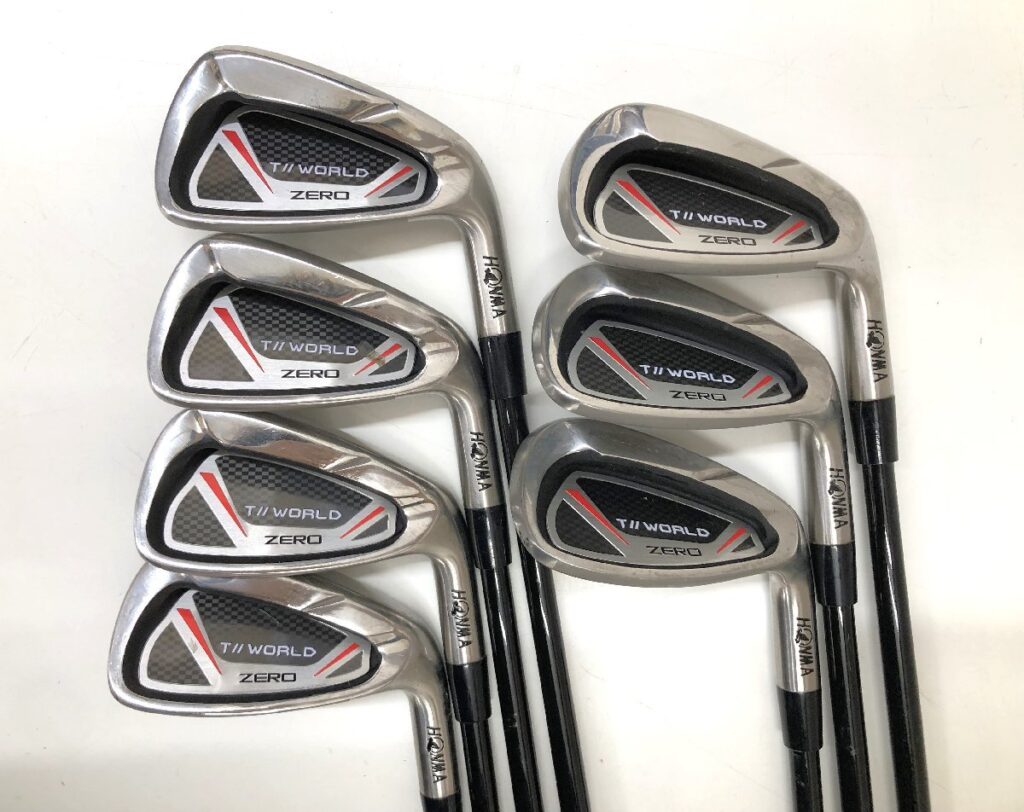 HONMA ホンマ TOUR WORLD VIZARD ZERO アイアン 6-10/AW/SW ゴルフクラブ 7本セット