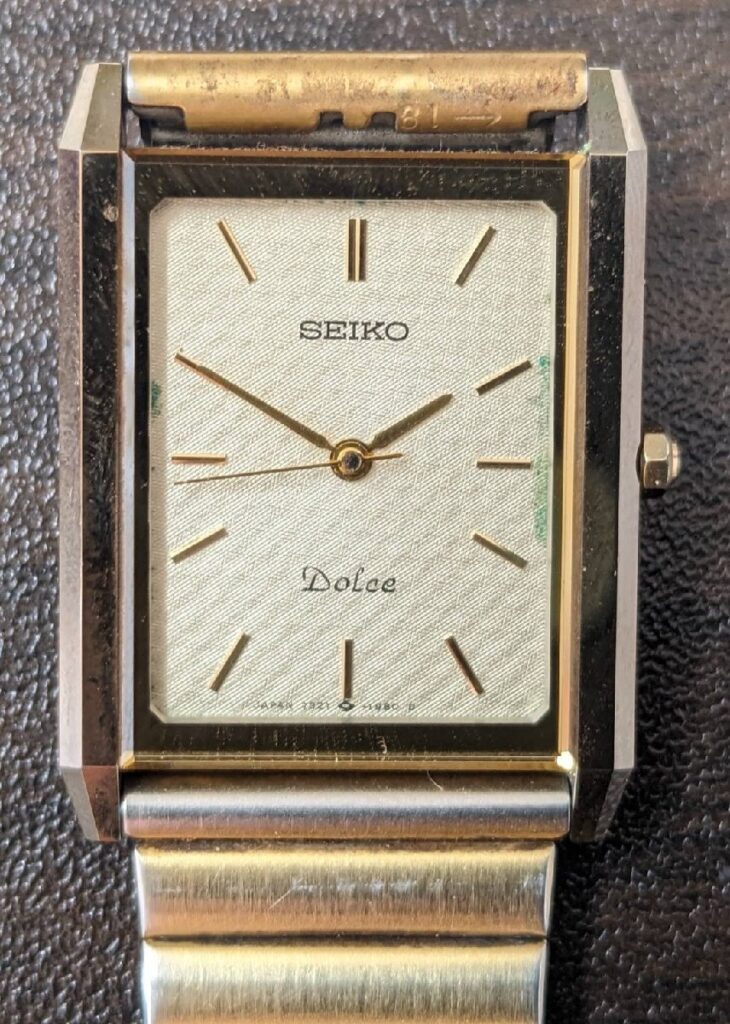 SEIKO セイコー DoLce ドルチェ ゴールド 7321-6170 メンズ クオーツ 電池切れ 不動