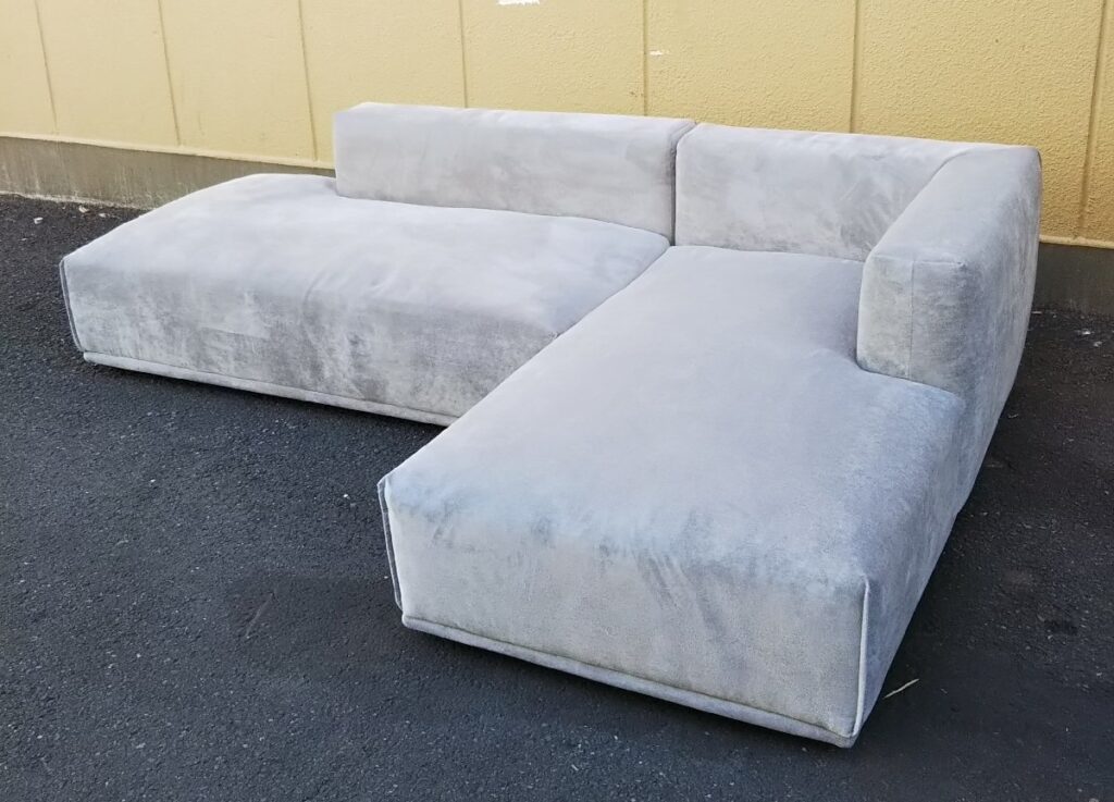 Francfranc フランフラン メーネソファ L/R L字型ソファ グレー