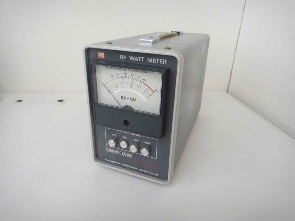 クラニシ RW-151D ワットメーター 終端型電力計 本体のみ 動作未確認