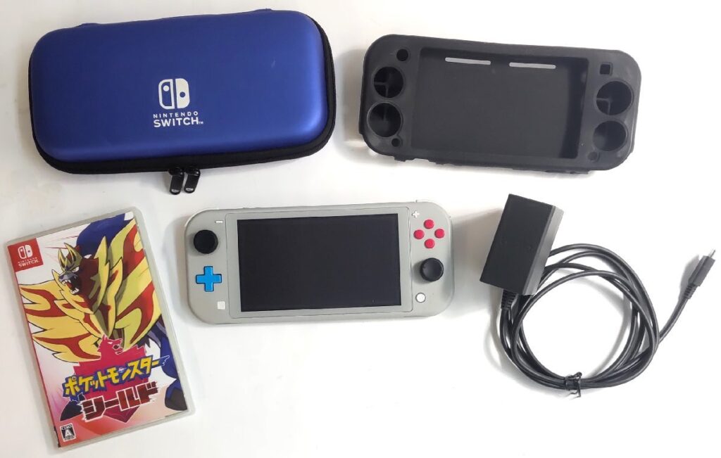 初期化済み Nintendo Switch Lite HDH-001 本体/ソフト ポケモン ザシアン・ザマゼンタ/ポケットモンスターシールド