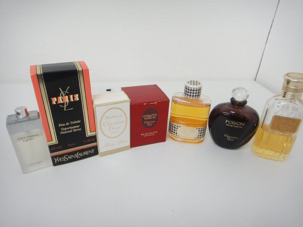 Christian Dior ディオール Parfums/POISON/オードトワレ イヴサンローラン ドルガバ 等 まとめて