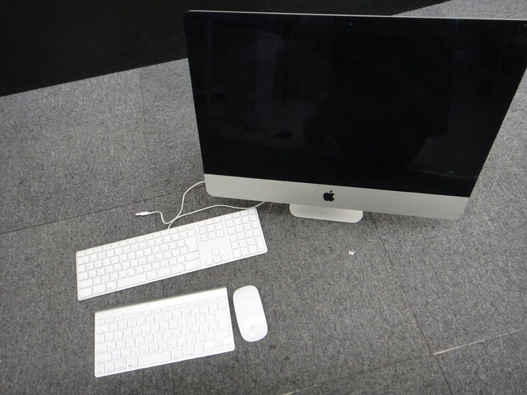 Apple A1418 iMac 21.5インチ 詳細不明 起動不可 初期化不可 キーボード A1314/A1243