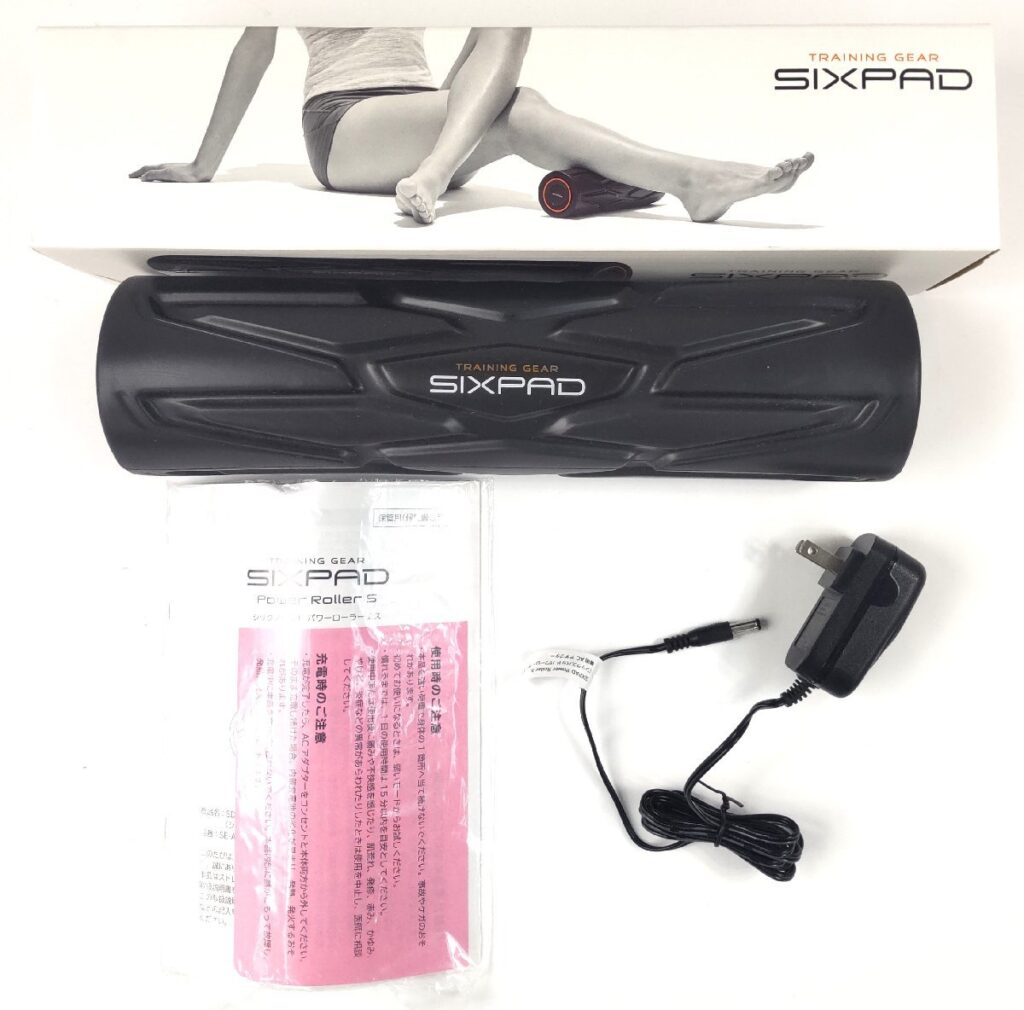 通電確認済み SIXPAD Power Roller S シックスパッド パワーローラーS エクササイズ マッサージ器具