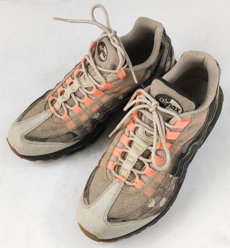 NIKE AIR MAX 95 ESSENTIAL AQ6303-001 27.5㎝ スニーカー ナイキ エア マックス95 エッセンシャル カモフラージュ 現状品