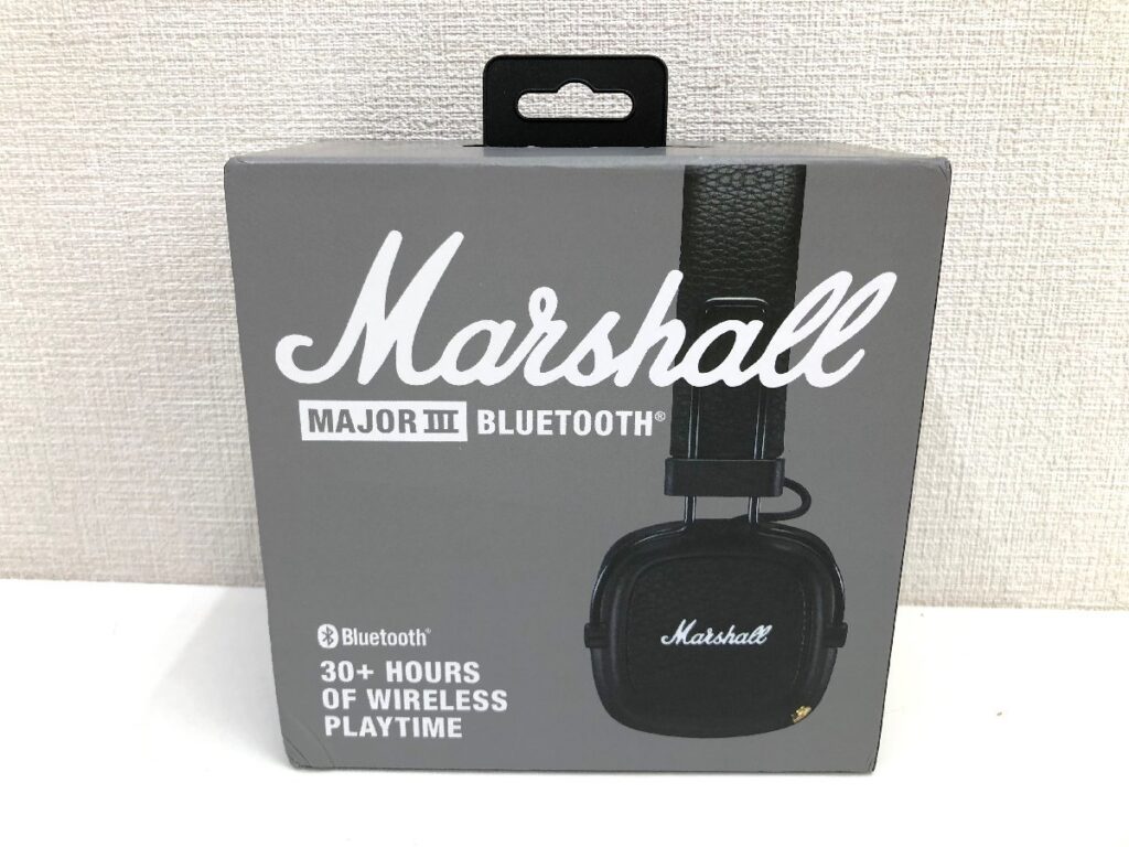 Marshall マーシャル ワイヤレスヘッドホン MajorⅢ メジャー3 ブラック Bluetooth ヘッドフォン