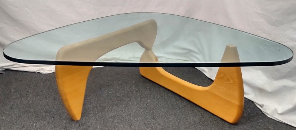 IDC大塚家具 コーヒーテーブル ガラス天板 現状品