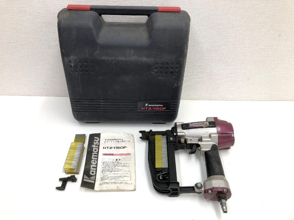 Kanematsu 兼松 カネマツ 50㎜ フロアタッカー KTZ-1150F 取扱説明書 ケース付き